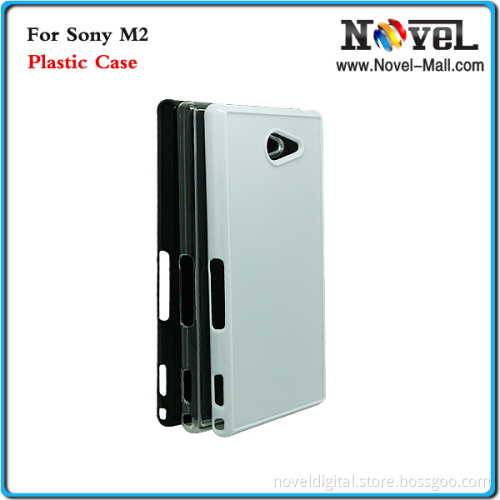 Newest Sublimation Plastic Mobile Phone Case for Sony M2 S50h